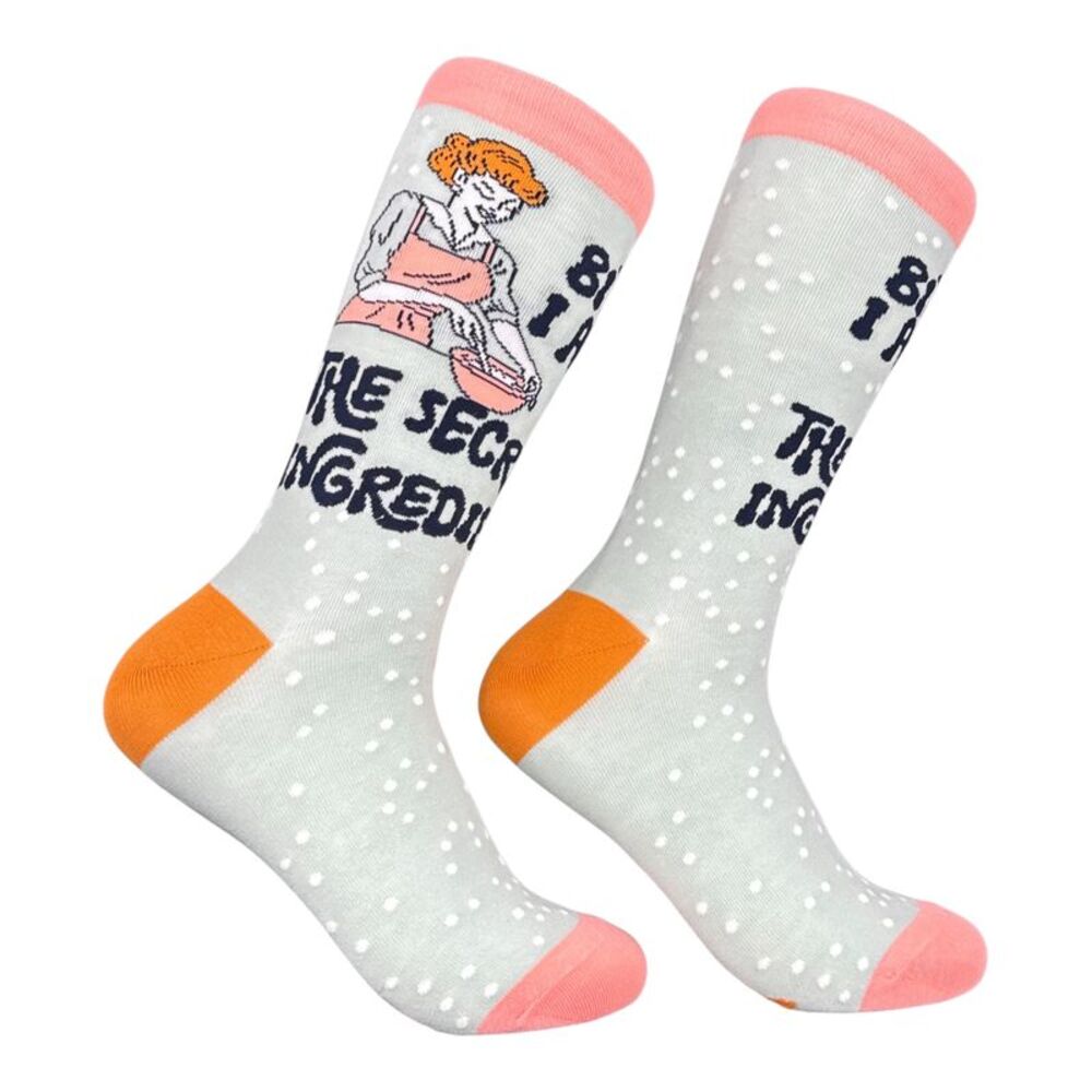 Bitch I Am The Secret Ingredient Socks Funny Footwear For Ladies